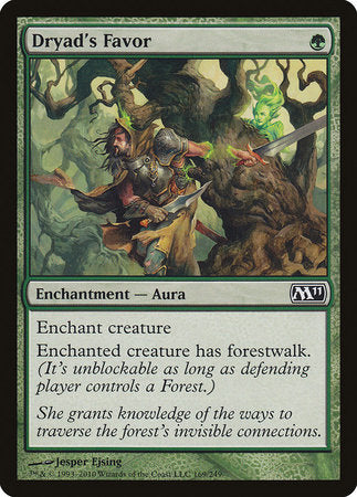 Dryad's Favor [Magic 2011] | Empire Gaming NC