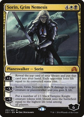 Sorin, Grim Nemesis [Shadows over Innistrad] | Empire Gaming NC