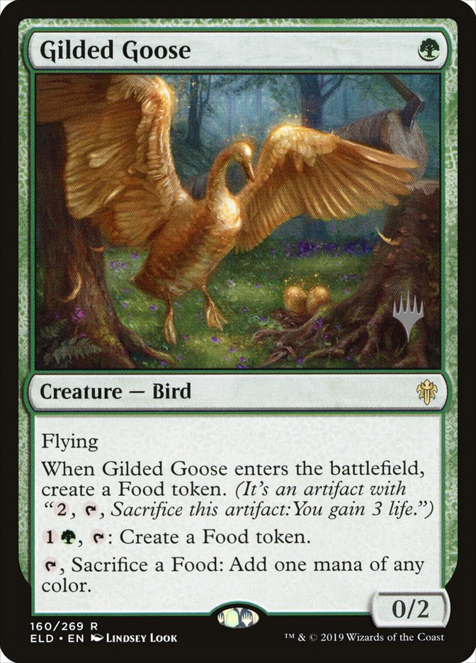 Gilded Goose (Promo Pack) [Throne of Eldraine Promos] | Empire Gaming NC