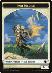 Kor Soldier // Pegasus Double-sided Token [Commander 2014 Tokens] | Empire Gaming NC