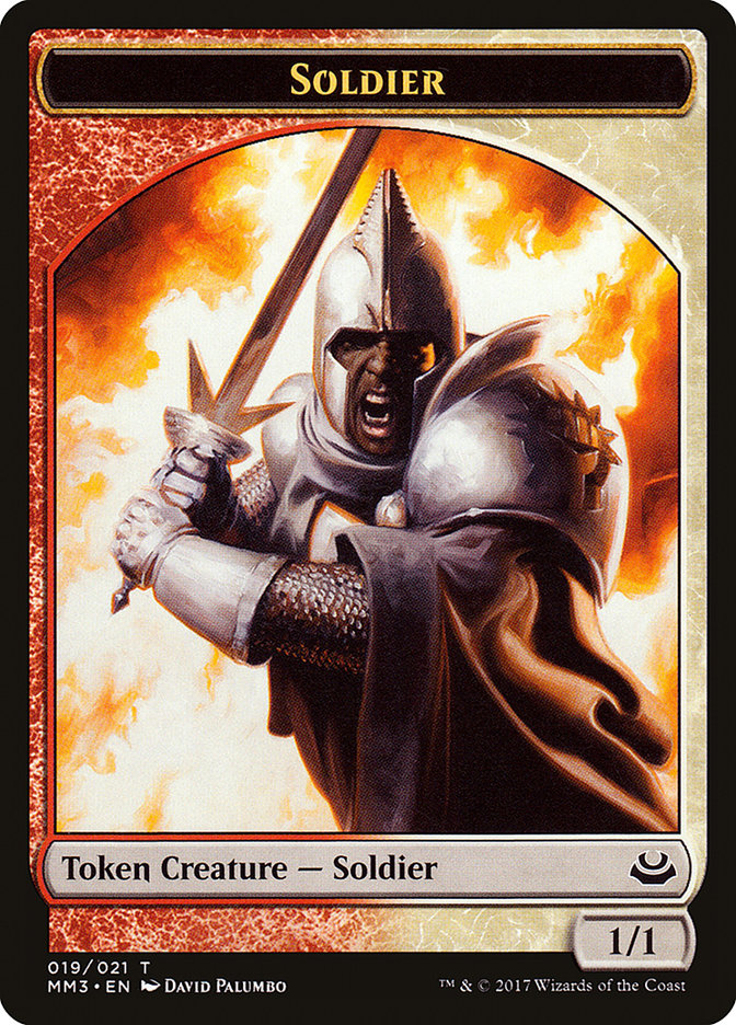 Soldier (019/021) [Modern Masters 2017 Tokens] | Empire Gaming NC