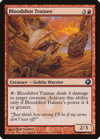 Bloodshot Trainee [Scars of Mirrodin] | Empire Gaming NC