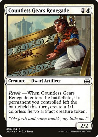 Countless Gears Renegade [Aether Revolt] | Empire Gaming NC