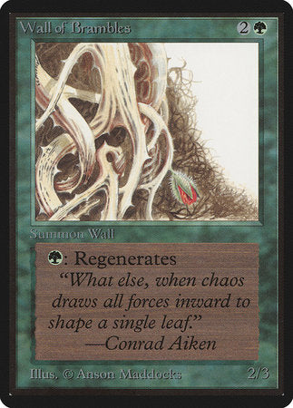 Wall of Brambles [Limited Edition Beta] | Empire Gaming NC