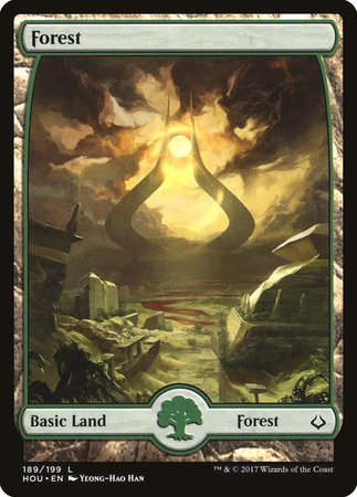 Forest (189) - Full Art [Hour of Devastation] | Empire Gaming NC