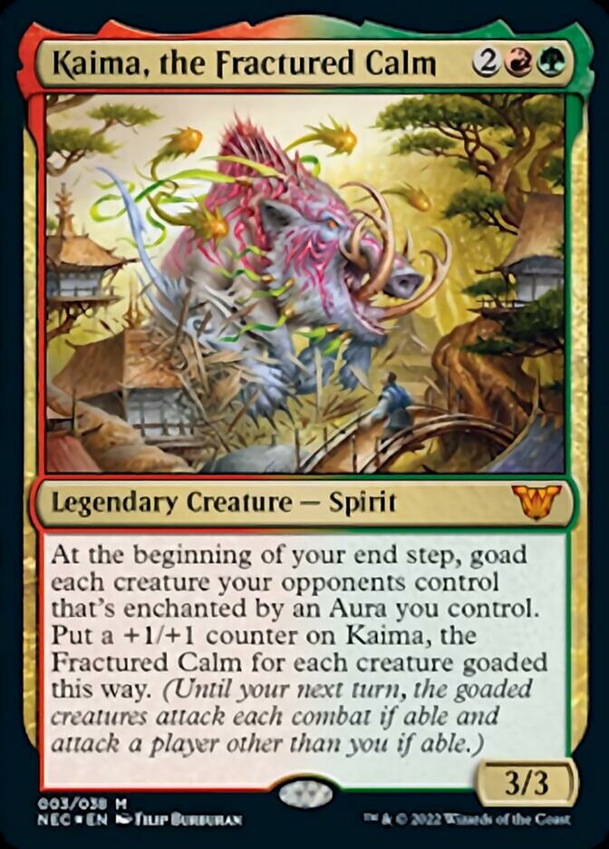 Kaima, the Fractured Calm [Kamigawa: Neon Dynasty Commander] | Empire Gaming NC