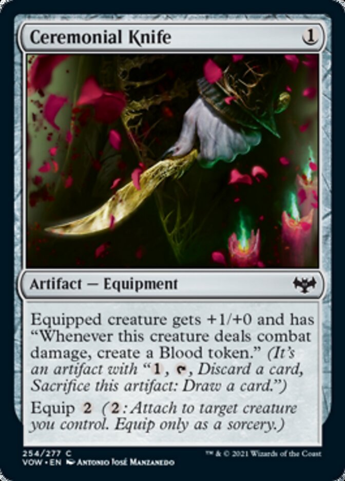 Ceremonial Knife [Innistrad: Crimson Vow] | Empire Gaming NC