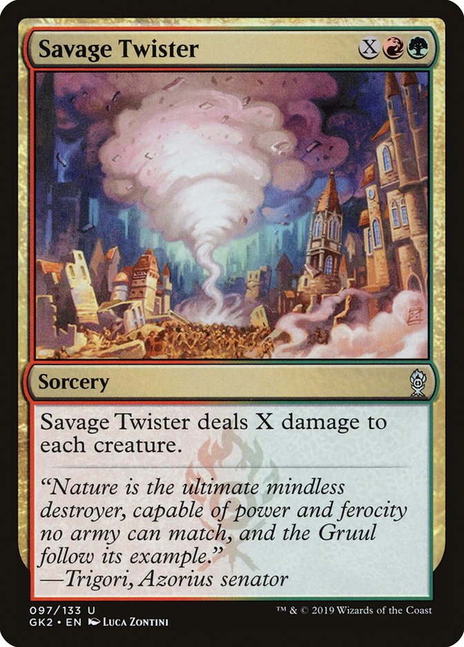 Savage Twister [Ravnica Allegiance Guild Kit] | Empire Gaming NC