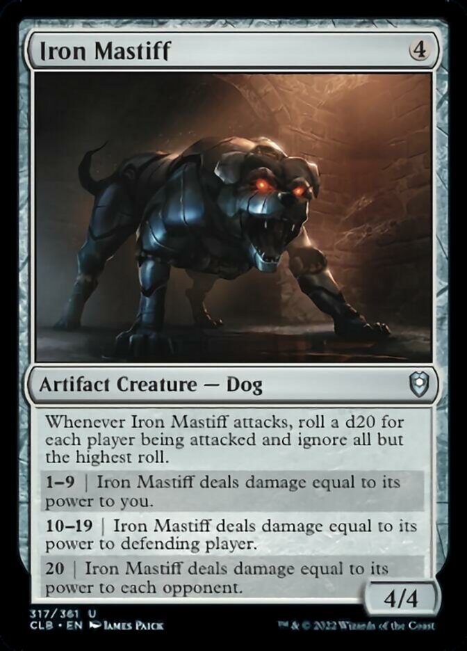 Iron Mastiff [Commander Legends: Battle for Baldur's Gate] | Empire Gaming NC