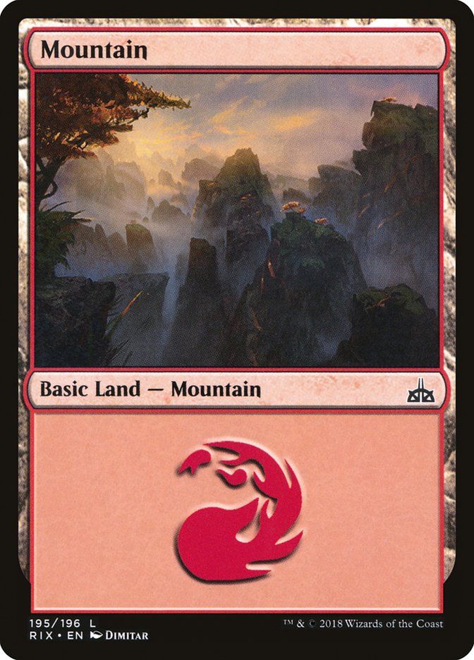 Mountain [Rivals of Ixalan] | Empire Gaming NC