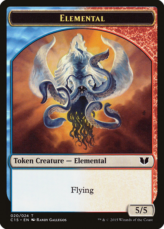 Elemental Token [Commander 2015 Tokens] | Empire Gaming NC