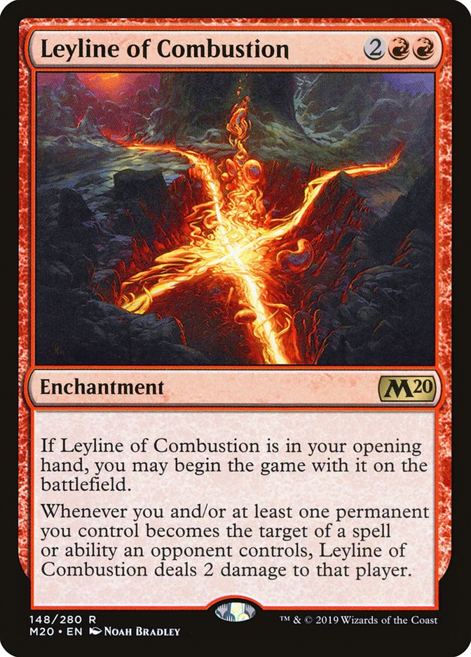 Leyline of Combustion [Core Set 2020] | Empire Gaming NC