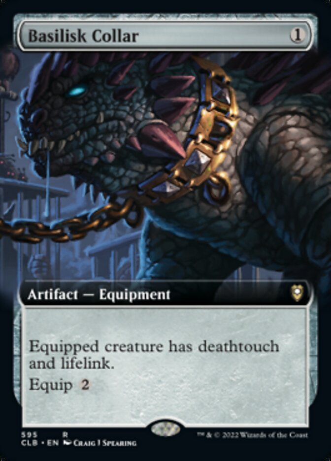 Basilisk Collar (Extended Art) [Commander Legends: Battle for Baldur's Gate] | Empire Gaming NC