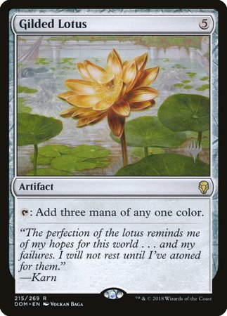 Gilded Lotus [Dominaria Promos] | Empire Gaming NC