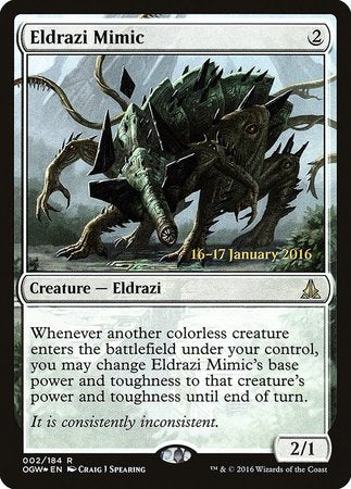 Eldrazi Mimic [Oath of the Gatewatch Promos] | Empire Gaming NC