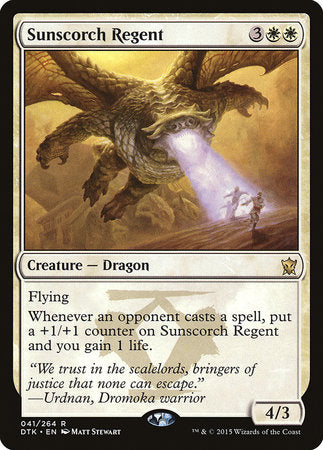 Sunscorch Regent [Dragons of Tarkir] | Empire Gaming NC