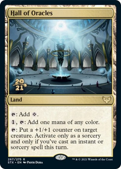 Hall of Oracles [Strixhaven: School of Mages Prerelease Promos] | Empire Gaming NC