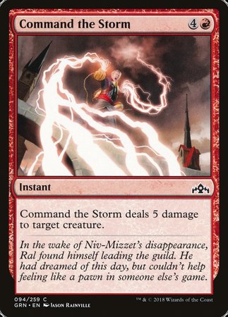 Command the Storm [Guilds of Ravnica] | Empire Gaming NC