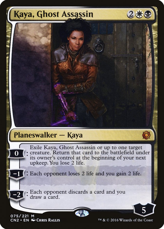 Kaya, Ghost Assassin (075/221) [Conspiracy: Take the Crown] | Empire Gaming NC