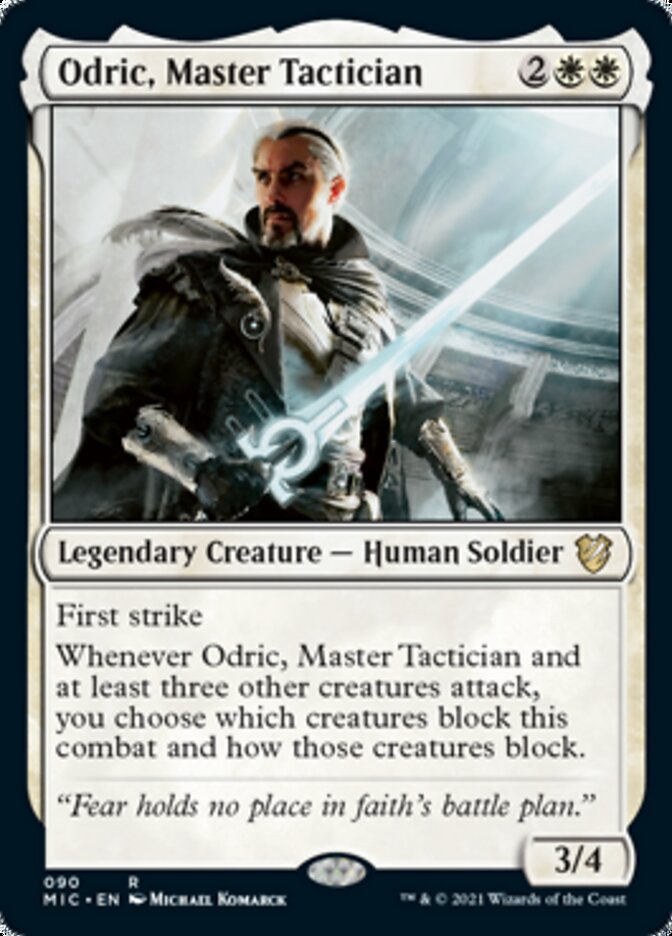 Odric, Master Tactician [Innistrad: Midnight Hunt Commander] | Empire Gaming NC