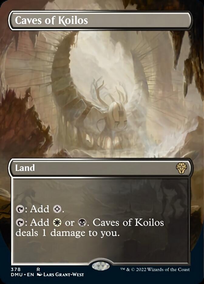 Caves of Koilos (Borderless Alternate Art) [Dominaria United] | Empire Gaming NC