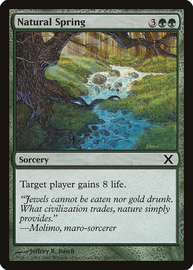 Natural Spring [Tenth Edition] | Empire Gaming NC