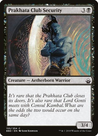 Prakhata Club Security [Battlebond] | Empire Gaming NC