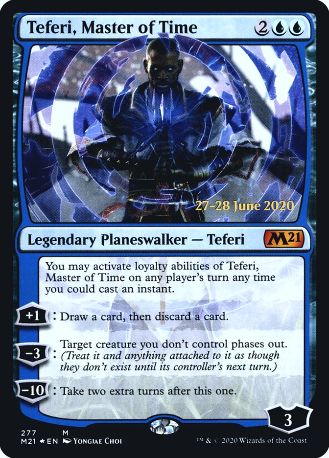 Teferi, Master of Time [Core Set 2021 Prerelease Promos] | Empire Gaming NC