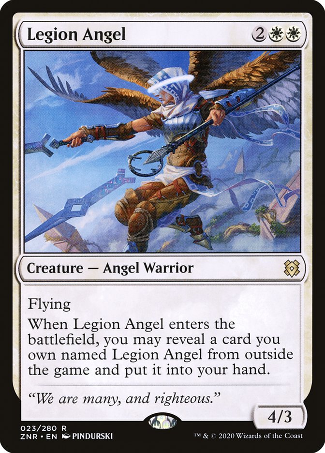 Legion Angel [Zendikar Rising] | Empire Gaming NC