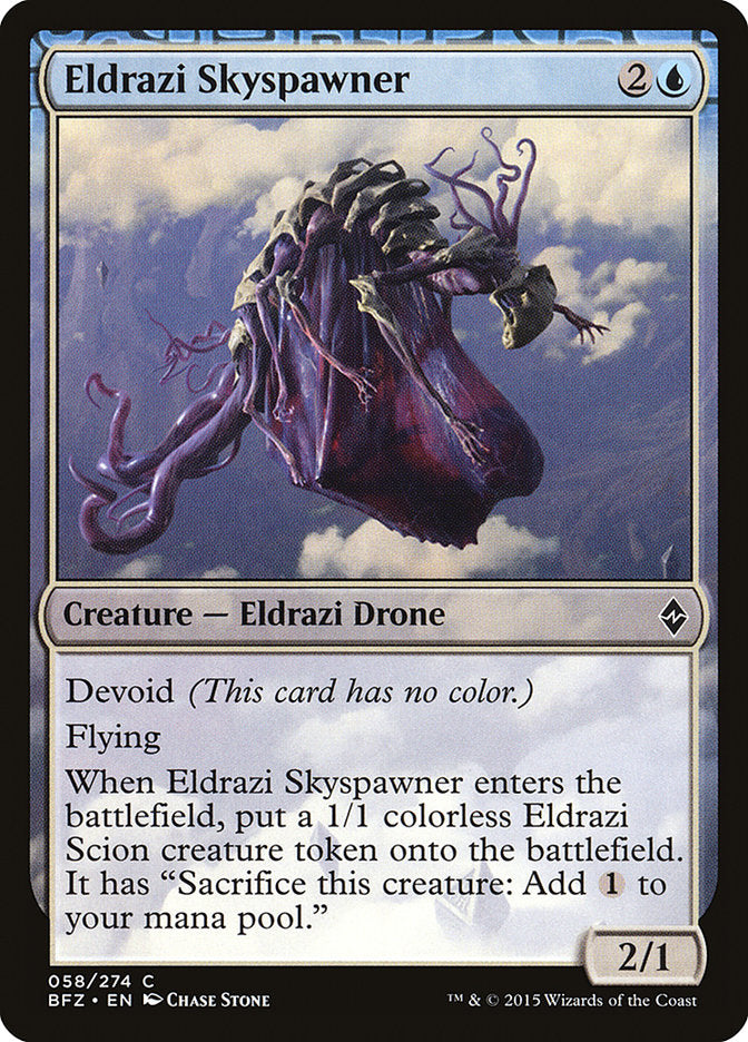 Eldrazi Skyspawner [Battle for Zendikar] | Empire Gaming NC