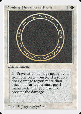 Circle of Protection: Black [Revised Edition] | Empire Gaming NC