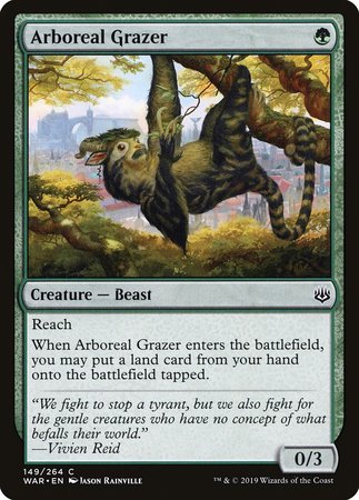 Arboreal Grazer [War of the Spark] | Empire Gaming NC