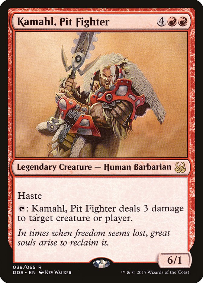 Kamahl, Pit Fighter [Duel Decks: Mind vs. Might] | Empire Gaming NC