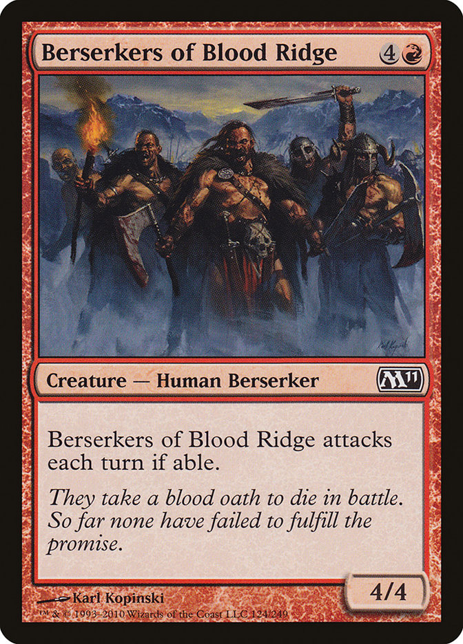 Berserkers of Blood Ridge [Magic 2011] | Empire Gaming NC