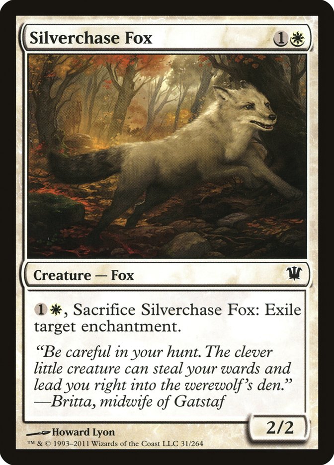 Silverchase Fox [Innistrad] | Empire Gaming NC