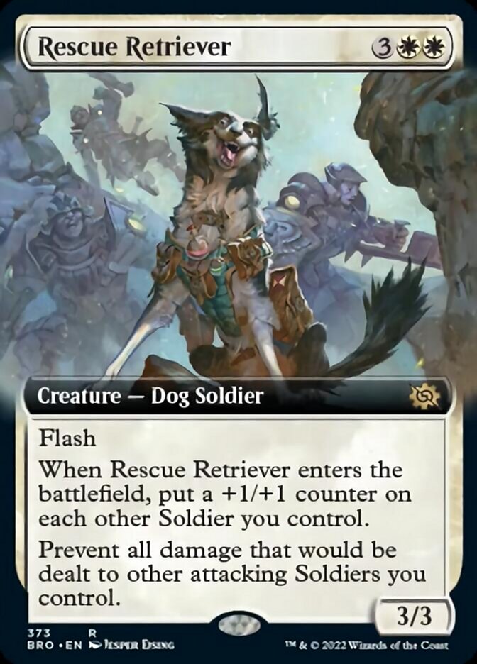 Rescue Retriever (Extended Art) [The Brothers' War] | Empire Gaming NC