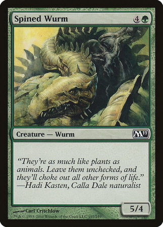 Spined Wurm [Magic 2011] | Empire Gaming NC