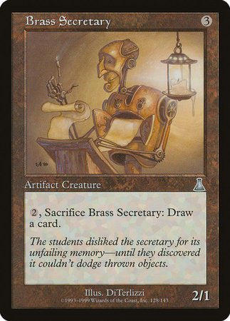 Brass Secretary [Urza's Destiny] | Empire Gaming NC