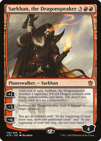 Sarkhan, the Dragonspeaker [Khans of Tarkir] | Empire Gaming NC