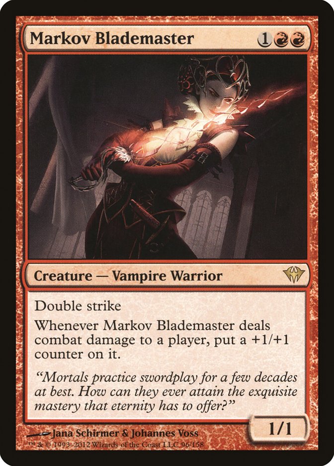 Markov Blademaster [Dark Ascension] | Empire Gaming NC