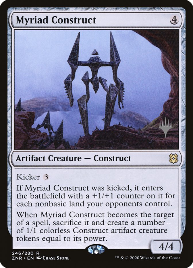 Myriad Construct (Promo Pack) [Zendikar Rising Promos] | Empire Gaming NC