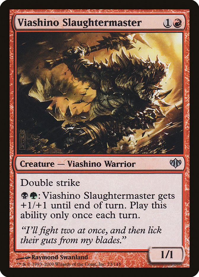 Viashino Slaughtermaster [Conflux] | Empire Gaming NC