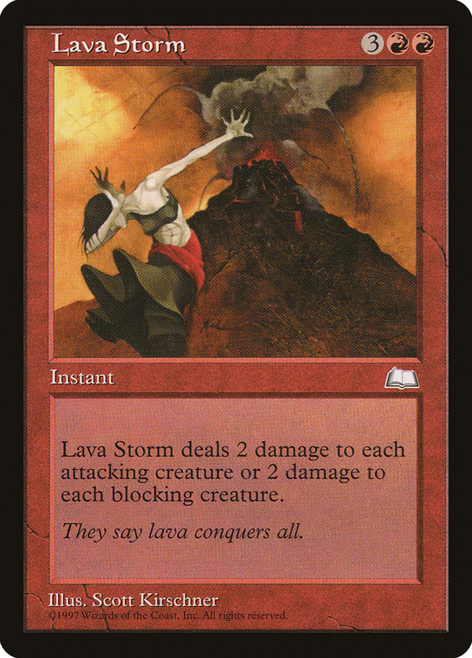 Lava Storm [Weatherlight] | Empire Gaming NC