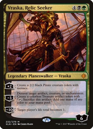 Vraska, Relic Seeker [Ixalan Promos] | Empire Gaming NC