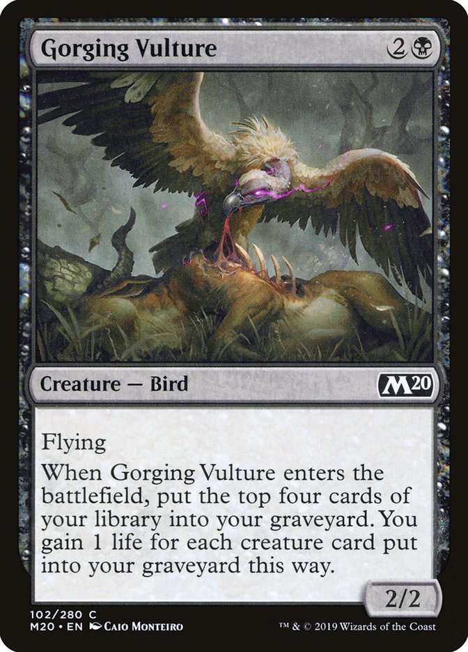 Gorging Vulture [Core Set 2020] | Empire Gaming NC