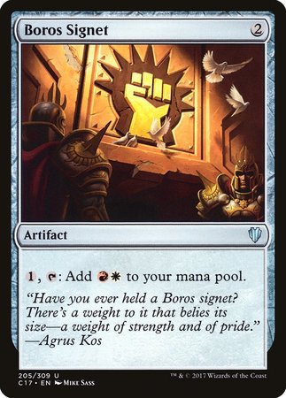 Boros Signet [Commander 2017] | Empire Gaming NC