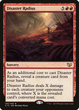 Disaster Radius [Commander 2015] | Empire Gaming NC