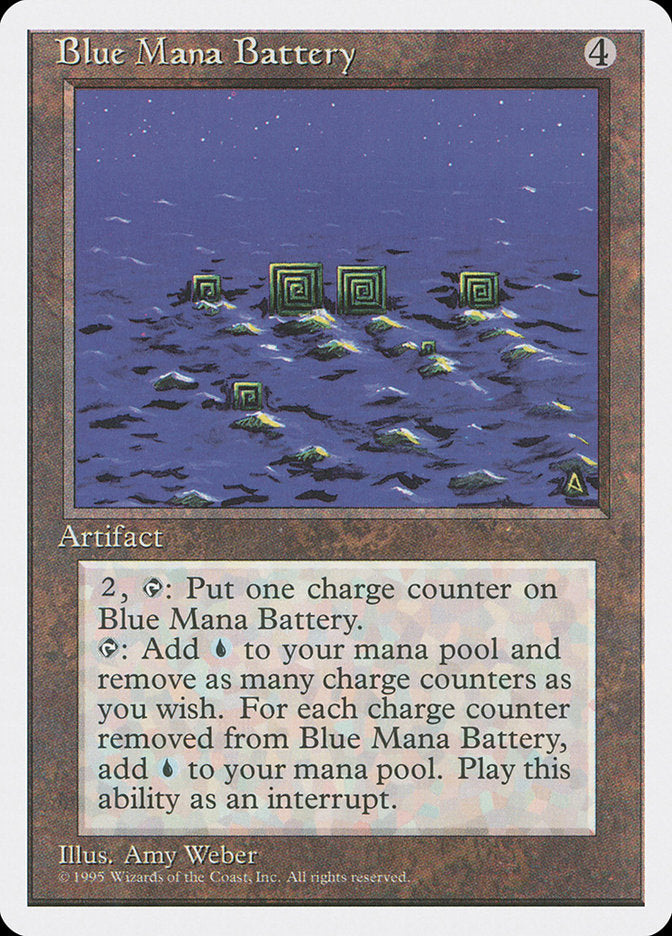 Blue Mana Battery [Fourth Edition] | Empire Gaming NC