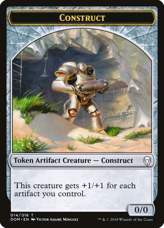 Construct Token [Dominaria Tokens] | Empire Gaming NC