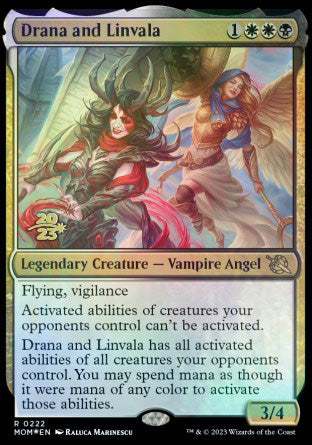 Drana and Linvala [March of the Machine Prerelease Promos] | Empire Gaming NC